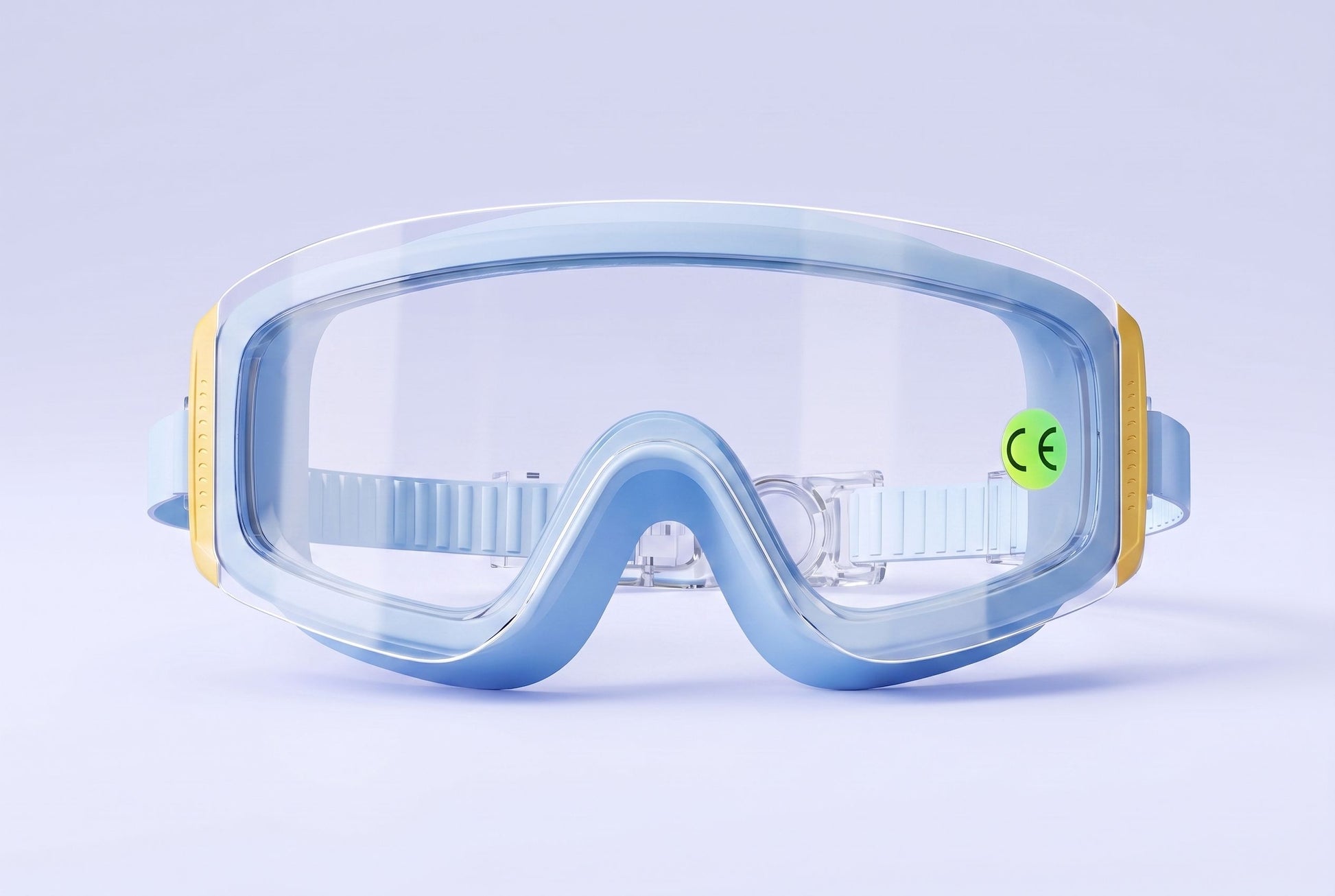 Studio photo of Swimming Goggles - (3-10 Years) in Edit: make the image front on with no angle li…
