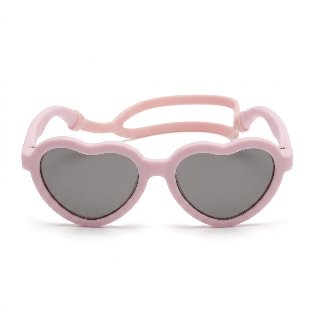 hero: A NEW photorealistic photograph composed from scratch. The scene features a clean, professional studio setting with a seamless pure-white sweep (RGB 255,255,255) that dissolves smoothly into the background. The product, a pair of sunglasses, rests centrally on this surface, illuminated by broad soft wraparound diffusion from slightly above and camera-front. Gentle bounced fill light rounds the form of the sunglasses, ensuring even tonality across all surfaces. A single soft grounding contact shadow i…